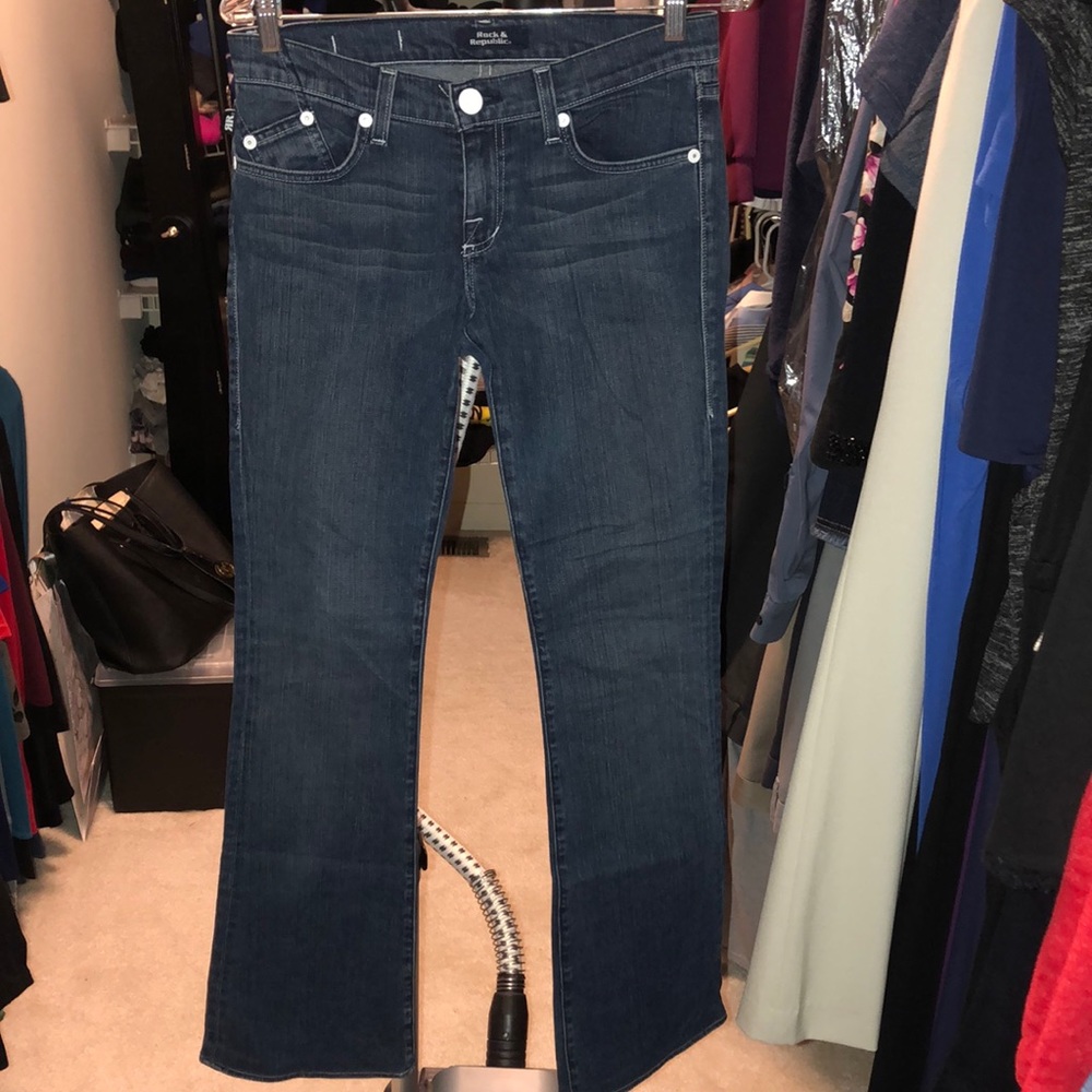 Rock & Republic boot cut jeans size 27